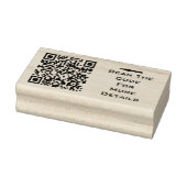 Create Your Own QR code Rubberstempel (Stempel)