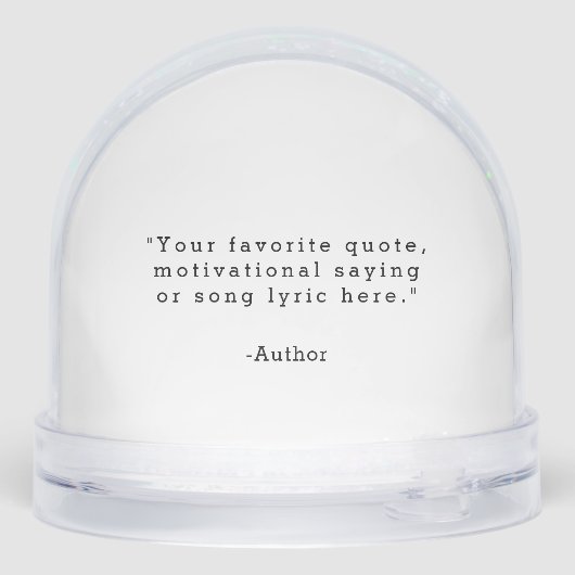 Create Your Own Quote (Arrière)