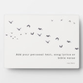 Create Your Own Quote Inspirational Nature Fotoplaat (voorkant)