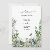 Create Your Own rustic wedding Kaart (Voorkant)