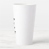 Create Your Own Simple Custom Large 17oz Latte Mug (Devant)
