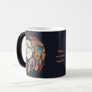 Create Your Own Spiritual Boho Full Moon Magische Mok