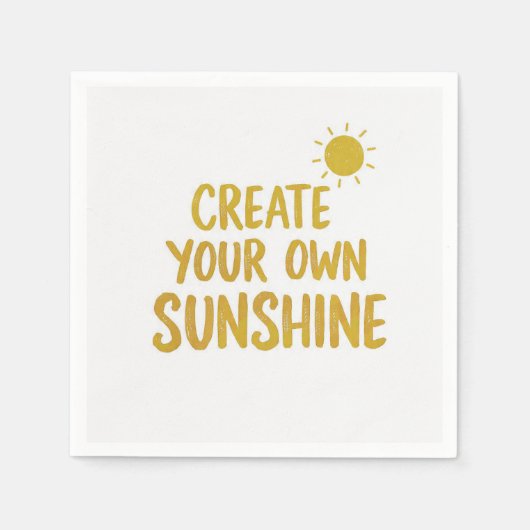 Create your own sunshine quote on servet (Voorkant)