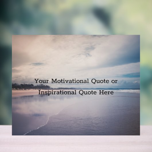Create Your Own Text Inspirational Motivational (Neutre)