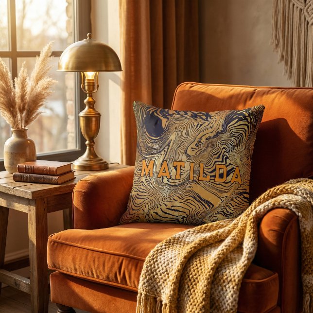  Create your own throw pillow leopard print Kussen (Creator heeft geüpload)