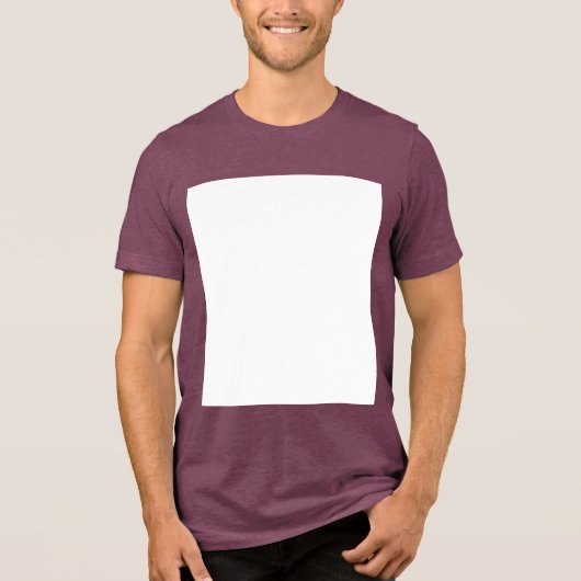  Create Your Own Tri-Blend Shirt (Voorkant)