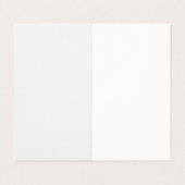 Create Your Own Visitekaartjes (Buitenkant ongevouwen)