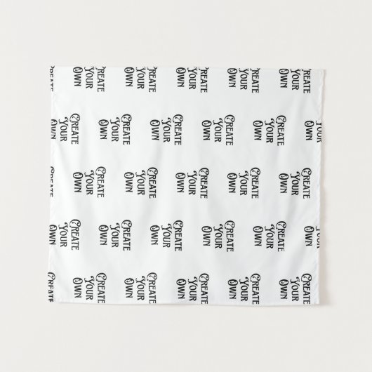 Create Your Own Wandkleed (Voorkant (horizontaal))