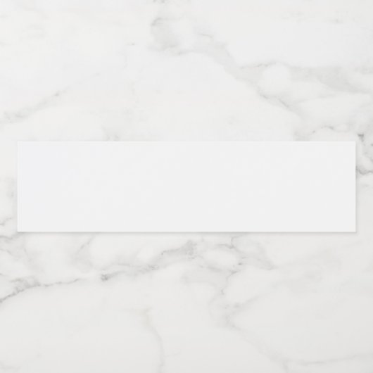 Create Your Own Waterfles Etiket (Enkel label)