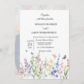 Create Your Own wedding Invitation card (Devant / Derrière)