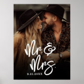 Create Your Own Wedding Photo Sign Poster (Voorkant)