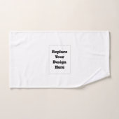 Create Your Own white  (Serviette à main)