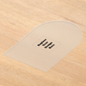 Create Your Own white Acryl Uitnodigingen (Laagn)