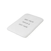 Create Your Own white Badmat (Gekanteld)