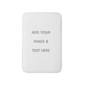 Create Your Own white Badmat (Voorkant Verticaal)