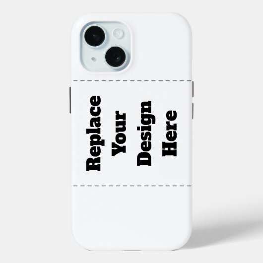 Create Your Own white  Case-Mate iPhone Case (Achterkant)