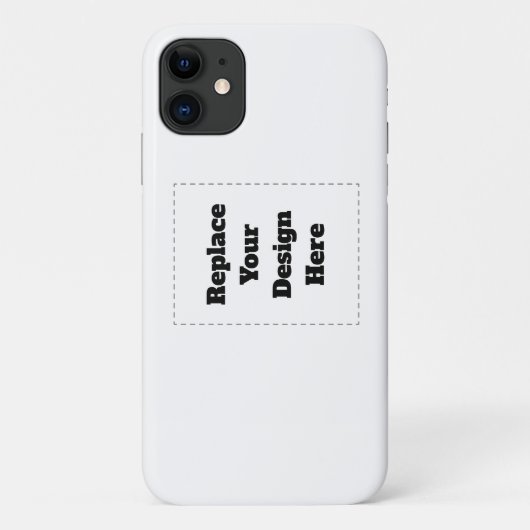 Create Your Own white  Case-Mate iPhone Case (Achterkant)