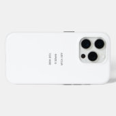 Create Your Own white Case-Mate iPhone Case (Achterkant (horizontaal))