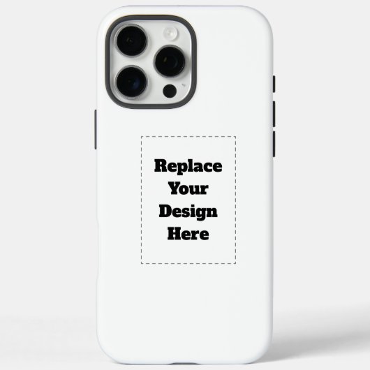 Create Your Own white  Case-Mate iPhone Case (Achterkant)