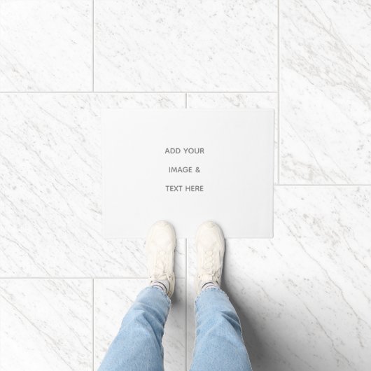 Create Your Own white Deurmat (Binnen)