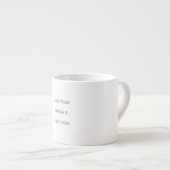 Create Your Own white  Espresso Kop (Voorkant rechts)