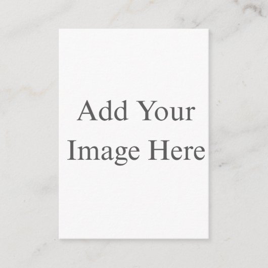 Create Your Own white  Informatiekaartje (Voorkant)