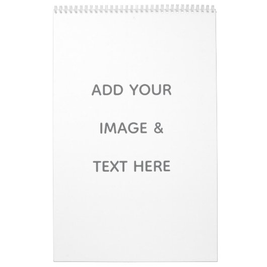 Create Your Own white  Kalender (Hoes)