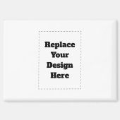 Create Your Own white Magneet (Voorkant)