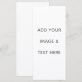 Create Your Own white  Programma (Voorkant / Achterkant)