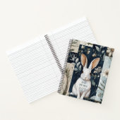 Create Your Own White Rabbit Botanical Notitieboek (Binnen)