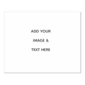Create Your Own white Rubberstempel (Afrduk)