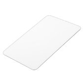 Create Your Own white simple Magneet (Linkerzijde)