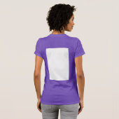 Create Your Own white  T-shirt (Achterkant volledig)