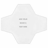 Create Your Own white Voetbal (Enkel)