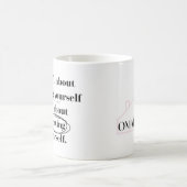 Create Yourself Inspirational Quote Coffee Mug (Centre)