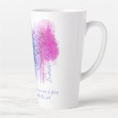 Created to Be a Crown (Isaiah 62:3) Latte Mug (Droite)