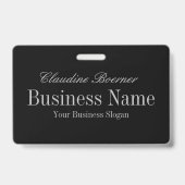 Créateur de Badge de Plaque d'Identification Perso (Arrière)