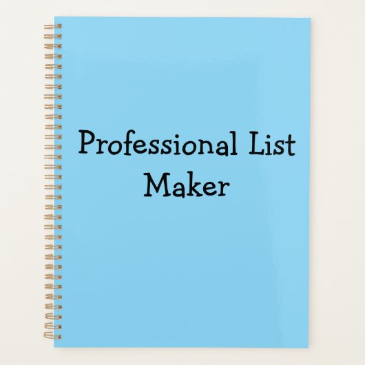 Créateur de listes professionnel (Devant)