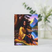 "Creatie" Christelijk Art Briefkaart (Staand voorkant)