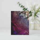 Creatie in Cyberpunk Briefkaart (Staand voorkant)