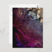 Creatie in Cyberpunk Briefkaart (Voorkant / Achterkant)