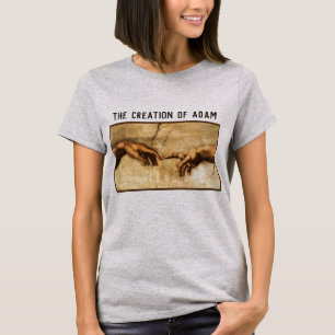 "Creatie van Adam" door Michelangelo Buonarroti T-shirt