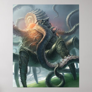 creatie van de oneindige afgrond poster