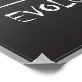 Creatie versus evolutie poster (Hoek)