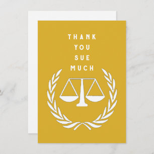 Creatief Advocaat Bedankkaart
