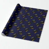 Creatief afstudeercadeau cadeaupapier (Uitgerold)