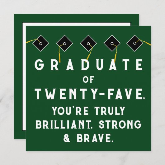 Creatief Afstuderen 2025 Kaart (Voorkant / Achterkant)