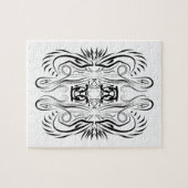 Creatief artistiek grensbeeld puzzel (Horizontaal)