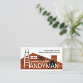 Creatief bouwen Rooftop Paint Splatter Visitekaartje (Staand voorkant)