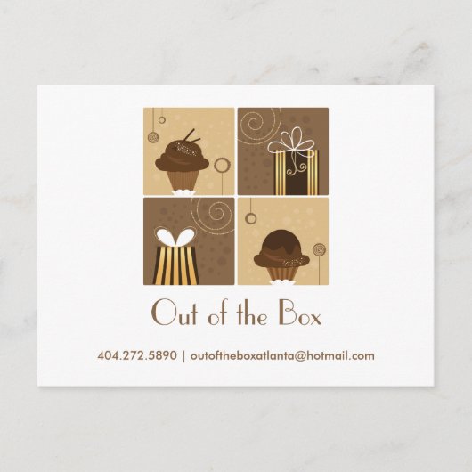 Creatief cadeau briefkaart (Voorkant)